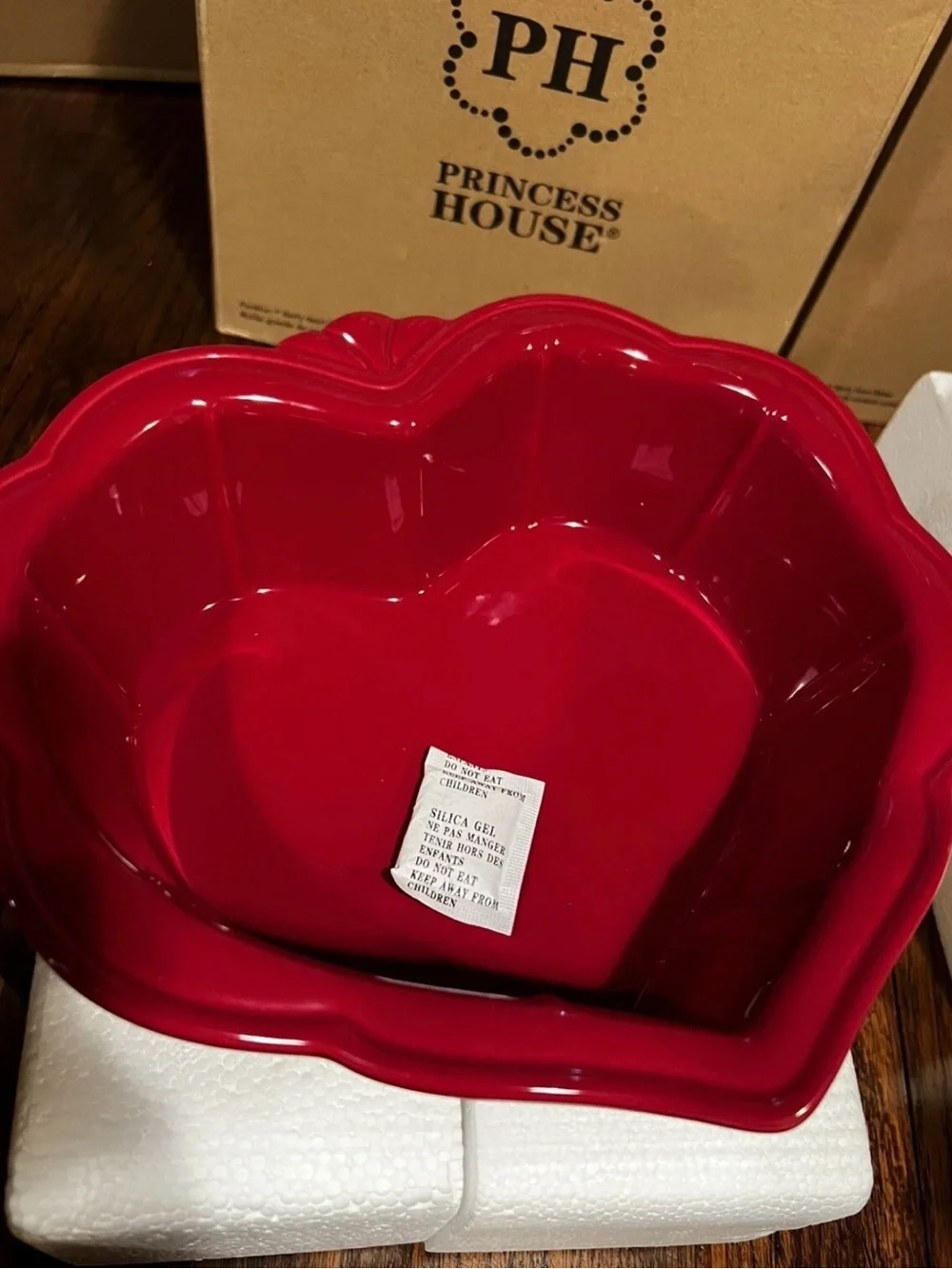 Princess House Cardboard Storage Box in Brown
